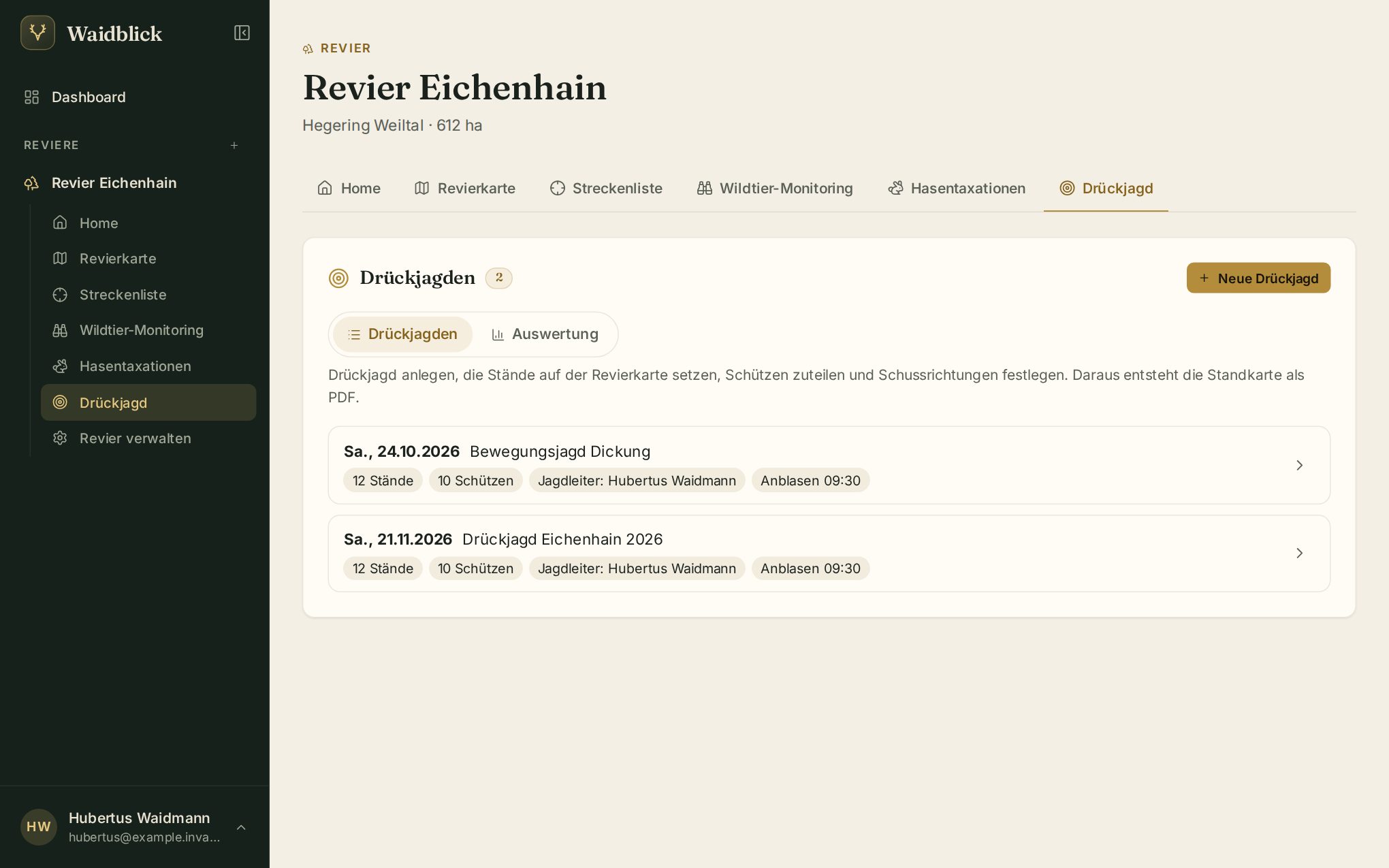 Drückjagden